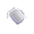 thumbnail image 2 of Microwave and Refrigerator Safe Food Storage Containers with Lids - BPA-Free Plastic Meal Prep Containers for Lunch, Leftovers, and Kitchen Organization, 2 of 2