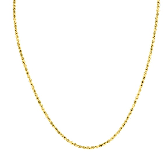 14K Yellow Gold Filled 2.1MM Rope Chain with Lobster Clasp  - 18 Inch