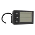 thumbnail image 4 of Electric Bike Display Meter Control Panel, Clear Electric Bicycle LCD Display Meter Backlight With Waterproof Plug For 22.2mm Handlebars, 4 of 8