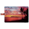 thumbnail image 4 of PKQWTM Sunset Birds at Rebak Island Palm Tree Book Cover Book Protector Book Sleeve Book Pouch Book Bag 6x9 inch, 4 of 4