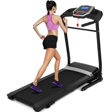 Folding Electric Treadmill Running Machine & 12 Sport Modes For