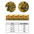 thumbnail image 6 of Xipuska Summer Sunflowers Bed Runners for Twin Size Bed, Decorative Bed Throws for Foot of Bed, Country Oil Painting Red Yellow Floral Bed Runner Sofa Throw Bedding Scarf Slipcover for Bedroom, 6 of 6