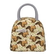 thumbnail image 1 of Fotbe Retro Squirrel Bolsa de Almuerzo con Estampado, Lonchera Aislada, Contenedor de Comida Reutilizable Tipo Cooler a Prueba de Fugas, 1 of 6