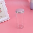 thumbnail image 2 of 6 latas de plástico transparente para alimentos, botellas de plástico, latas de almacenamiento, latas selladas, botellas para envasado de alimentos (tapa de aluminio), 2 of 5