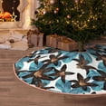 thumbnail image 5 of Disketp Lilies Flowers Christmas Tree Skirt, Christmas Tree Decorations, Christmas Decor, Tree Mat Decoration(30-48IN)-30", 5 of 6