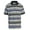 Blue, variant on Mens Club Stripe Polo Shirt - Short Sleeve, Regular Fit, Yarn Dye