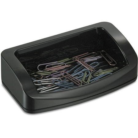 22332, 2200 Series Business Card/Clip Holder, 1 Each, Black