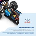 thumbnail image 1 of Juguetes De Coches De Carreras 1/12 4WD Drift Monster Truck Alta velocidad 2.4G 75 km / h RC Racing Car Niños Juguetes Likrtyny libre de BPA, 1 of 9