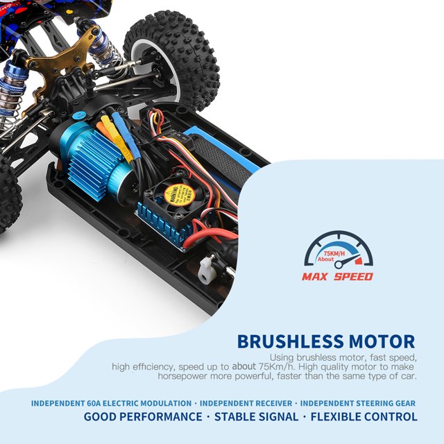 Juguetes De Coches De Carreras 1/12 4WD Drift Monster Truck Alta velocidad 2.4G 75 km / h RC Racing Car Niños Juguetes Likrtyny libre de BPA