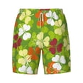 thumbnail image 4 of Lsque Mens Swim Trunks St. Patrick's Day3 Pattern - Bathing Suit Compression Liner - Beach Swim Shorts Swimwear - (S-3XL) - Stretch Quick Dry -X-Large, 4 of 9