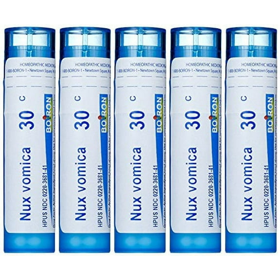 Boiron Nux Vomica 30C (Pack of 5)