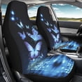 thumbnail image 4 of XYZCANDO Butterfly Pattern Automotive Seat Protector Cover Breathable Cloth Durable Car Seat Covers Interior Front Seat, Waterproof Non-Slip Truck Van, 4 of 10