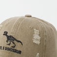 thumbnail image 7 of newwalpole Embroidered Baseball Caps for Boys Girls Khaki for Size 3-8 Years, 7 of 7