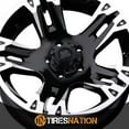 thumbnail image 5 of Ultra 235B Maverick 18x9 6x139.7 +25et Gloss Black Diamond Cut Clear Coat Wheel 2018 Chevrolet Silverado 1500, 5 of 5