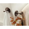 thumbnail image 4 of Moen Yorkshire Satin Nickel Double Robe Hook, 4 of 7