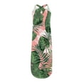 thumbnail image 4 of SMihono Robe Maxi Bohème d'Été pour Femmes Grande Taille Robe Longue Sans Manches Imprimée Col Croisé devant Robe de Plage, 4 of 5