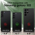 thumbnail image 2 of Galaxy S22 Case, Samsung Galaxy S22 Case with HD Screen Protector,  [Military Grade] Shockproof Protection Case with 360° Magnetic Ring Holder Kickstand Phone Case for Samsung S22, Green, 2 of 16