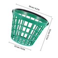 thumbnail image 2 of SWETRACE 1Ud Cesta De Nylon Verde Para Pelotas De Golf Con Asa Resistente Y Capacidad Amplia, 2 of 7