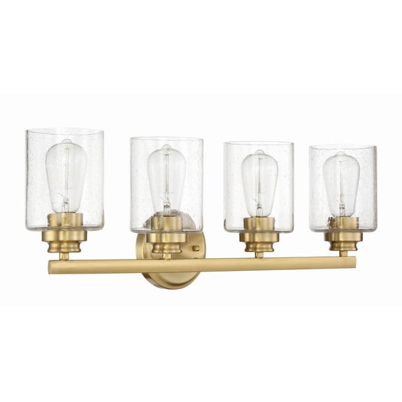 50504-SB Craftmade Lighting Bolden - 4 Light Bath Vanity-8.5 Inches Tall and 25.13 Inches Wide