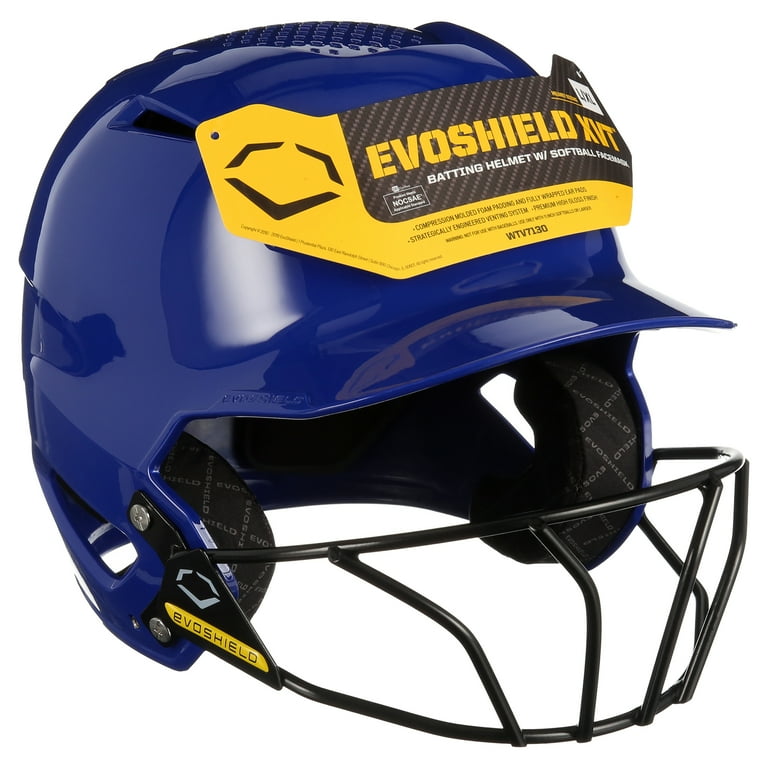 EvoShield XVT Batting Helmet Matte Finish With Facemask,, 42 OFF