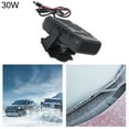 thumbnail image 5 of Solar Panel Winter Electric Heater Drying and Heating DC 12V 30W Solar Panel Powered Windshield Defogger Window Defroster Auto Air Drying Device Protable  Versatile Winter Heater, 5 of 10