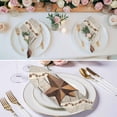 thumbnail image 2 of Cloth Napkins Set of 8 - 20x20 Inches, Western Texas Star Retro Washable Reusable Table Napkins, Country Farmhouse Gray Wood Grain Soft & Absortbent Dining Napkin for Party Wedding Hotel Restaurant, 2 of 8