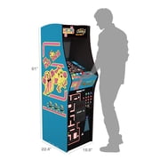 Open Box Arcade1Up Ms. Pac-Man Class of '81 Deluxe Arcade Machine w/12 Games