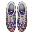thumbnail image 2 of Patriotic American Eagle Shoes for Men Women Running Sneakers Breathable Casual Sport Tennis Shoes White Size 8, 2 of 5