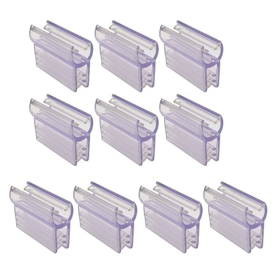 10Pcs Label Clips For Shelving Merchandise Sign Display Holder Stand Gridwall Sign Holder Clip For Supermarket Display
