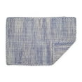 thumbnail image 2 of Variegated Blue Hand-Loomed Rug 2x3-ft, 2 of 3