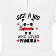 thumbnail image 4 of Inktastic Panda Lover Cute Childs Girls Toddler Dress, 4 of 5