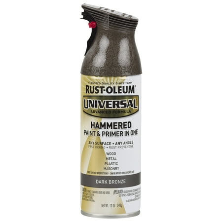 paint bronze dark spray rust oleum hammered universal oz surface primer actual contents lowes metal gloss enamel resistant exterior fade