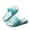 Blue, variant on Sandals for Women Cloud Slippers for Women, Pillow House Slippers Shower Shoes Indoor Slides Bathroom Sandals, Ultimate Comfort, Lightweight, Thick Sole, Non-Slip, Easy to Clean
