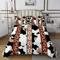 thumbnail image 1 of Erosebridal Boho Aztec Coverlet Set Queen, Geometric Bedding Set, Farmhouse Cow Print Bed Set, Breathable Room Decor, 3 Pieces, 1 of 5