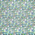 thumbnail image 2 of Floral Medley Broadcloth 60" Printed Fabric By The Yard - Blue, 2 of 4