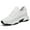 White, variant on Women 's and Men's running shoes, thick soled sports shoes, spring and summer breathable shoes