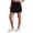 Black, variant on Avalanche Women's Buttery Soft Stretch Jersey Active Tennis/Hiking Skirt with Built-In Shorts