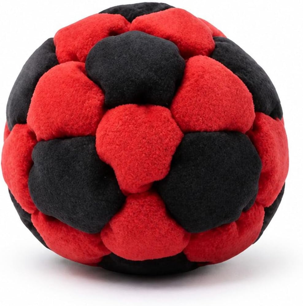 Footbags Sacks, 2026 Novelty Hand-Made Knitted Foot Bag Sack, Fun Crochet Footbag for Adults Outdoor Game
