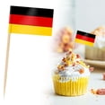 thumbnail image 1 of Country Flag Toothpicks | Cake And Burger Decorative Sticks | Flags For Themed Meals, 1 of 5