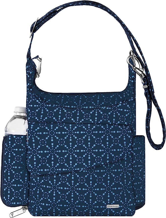 Travelon AntiTheft Classic Messenger Bag (A GEO TILE)