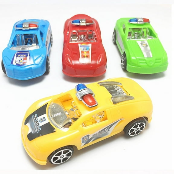 RUIG Kids Police Car Toys, Toy Cars for 1 2 3 4 5 Year Old Boys, Beach Toys Toddler Party Favors Kids Birthday Gift, Kids' Play Cars & Race Cars