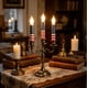 thumbnail image 4 of Paquete de 6 Velas Led Cónicas Patrióticas sin Llama con Efecto Parpadeante, Azul MNFD, 4 of 8