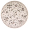 thumbnail image 1 of HomeRoots 352686 7 ft. 10 in. Round Polypropylene Ivory Area Rug, 1 of 1