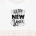 thumbnail image 4 of Inktastic Happy New Year in Hand Lettering Girls Baby Dress, 4 of 5