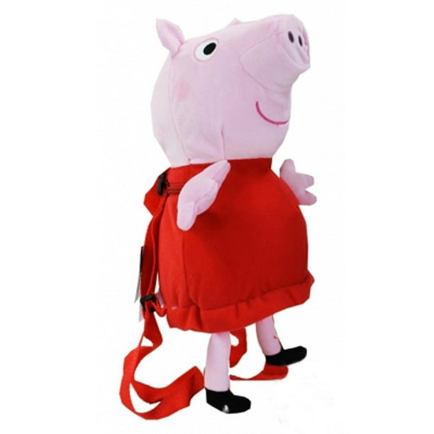 Peppa Pig Plush Backpack 12 Soft Doll Toys New Licensed 105383