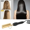 thumbnail image 4 of Heating Hair Comb, Hair Straightening Comb 60s Timing Prevent Scalding Bracket Hair Styling Rotatable Power Line Prevent Winding  For Different Hair Types US Plug,EU Plug,UK, 4 of 8
