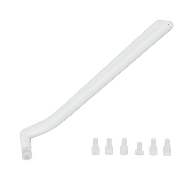 Accesorios Dentales de Orto, Juego de Ortodoncia Reta Resistente a la desgaste 6 Diferentes Tipos de Moho de Goma Con Manija para la Luz de los Dientes.