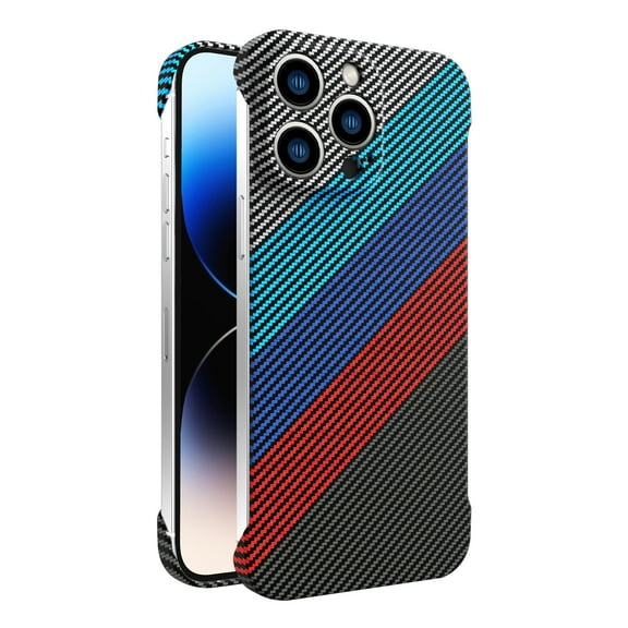 Allytech iPhone 15 Plus Case, iPhone 15 Plus Cover, Carbon Fiber Ultra Slim Fit Lightweight Shockproof Anti-Scratch Protective Phone Case for Apple iPhone 15 Plus - Colorful