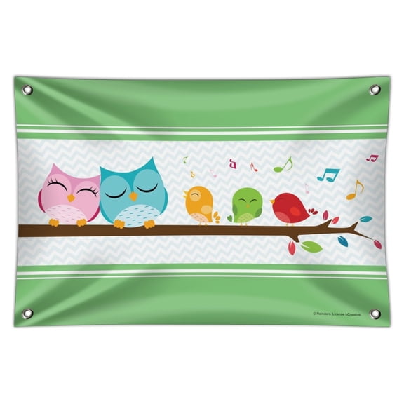 Owl Musical Song Serenade Home Business Office Sign