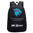 thumbnail image 1 of Mr Beast Print Kids Boys Girls Large-capacity School Bag Backpack Rucksack Gifts, 1 of 1
